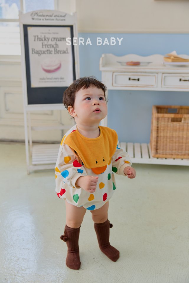 Sera - Korean Baby Fashion - #babyoutfit - Bebe Chick Heart Suit - 8