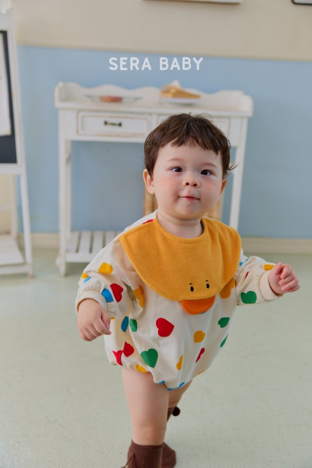 Sera - Korean Baby Fashion - #babywear - Bebe Chick Heart Suit - 10