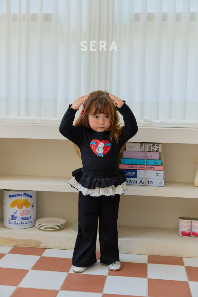 Sera - Korean Children Fashion - #Kfashion4kids - Dot Layered Bootcut Pants - 9