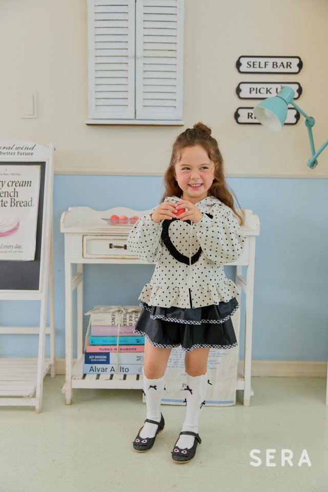 Sera - Korean Children Fashion - #childofig - Hood Heart Zip-up - 9