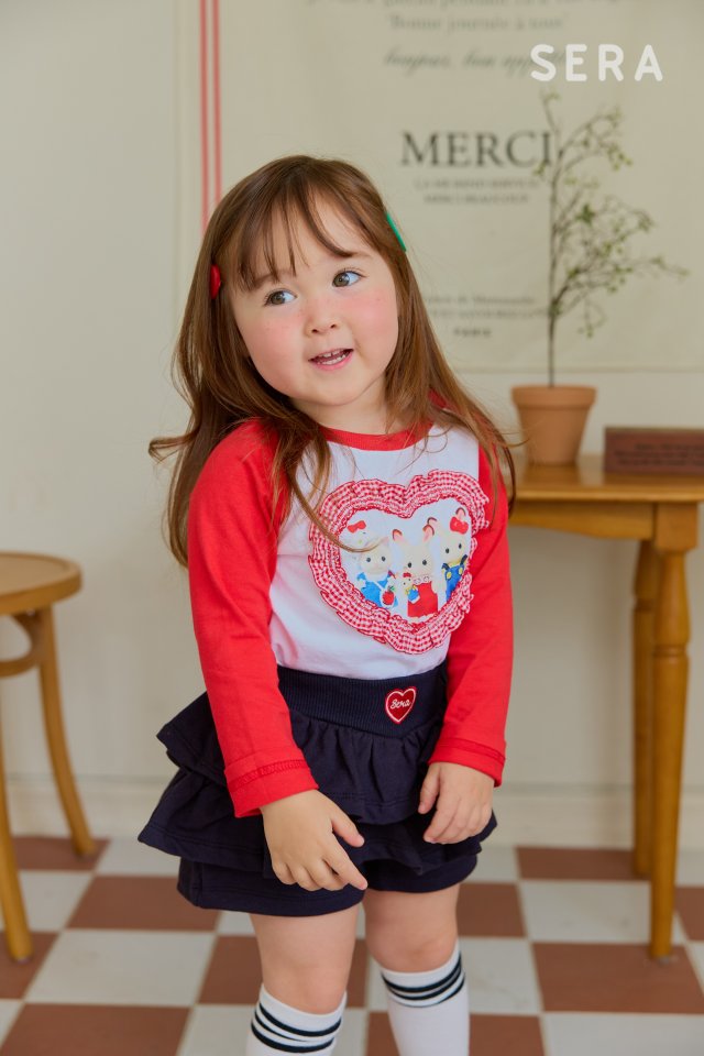 Sera - Korean Children Fashion - #childofig - Family Raglan Tee