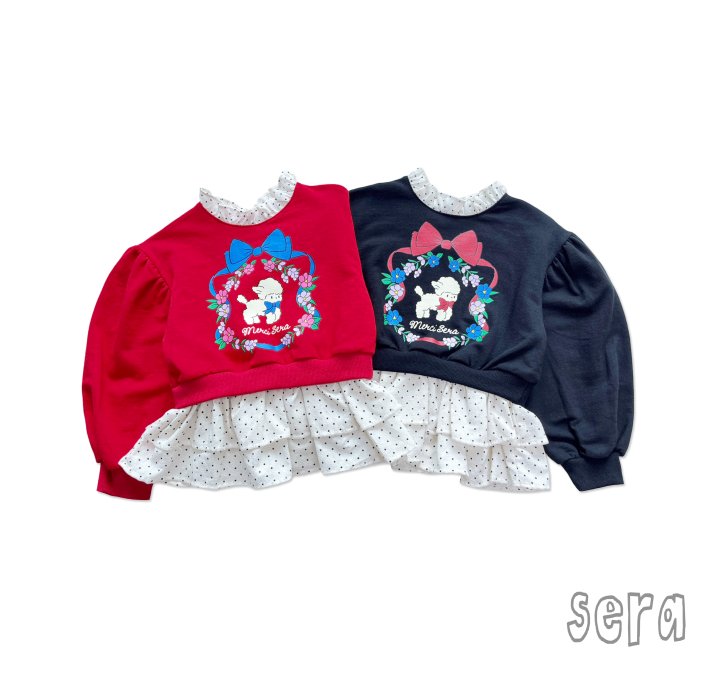 Sera - Korean Children Fashion - #childofig - Double Dot Layered Long Sweatshirt - 11