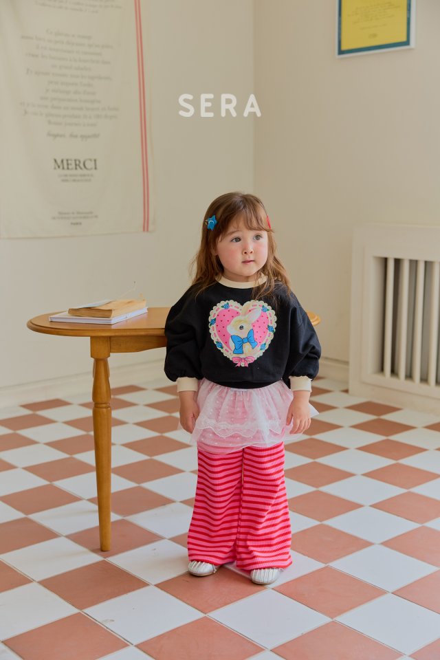 Sera - Korean Children Fashion - #childofig - Waffle Stripe Pants - 7