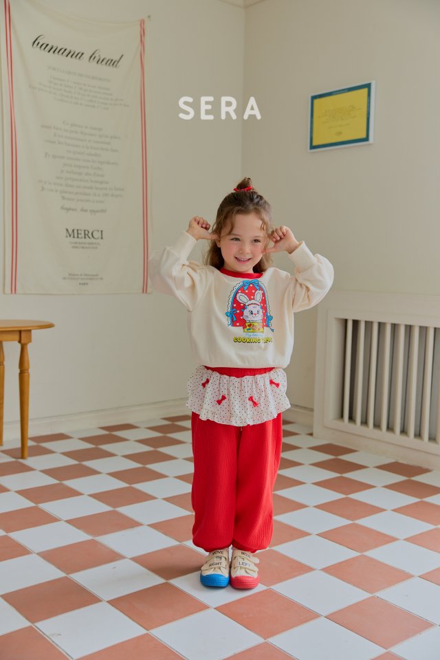 Sera - Korean Children Fashion - #childrensboutique - Cooking Puff Sweatshirt - 8