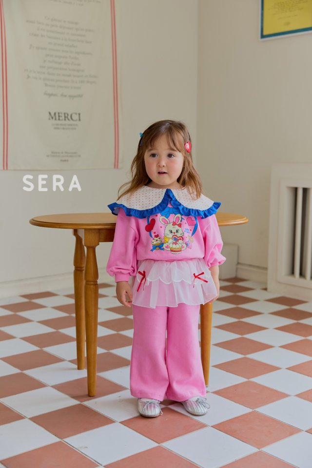 Sera - Korean Children Fashion - #childrensboutique - Scallop Lace Pants - 6