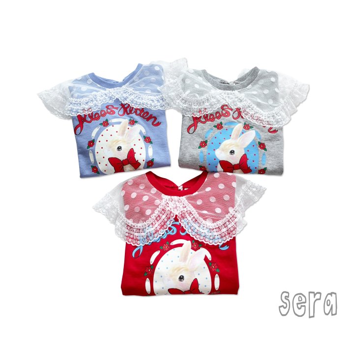 Sera - Korean Children Fashion - #childrensboutique - Rose Rabbit Sweatshirt - 11