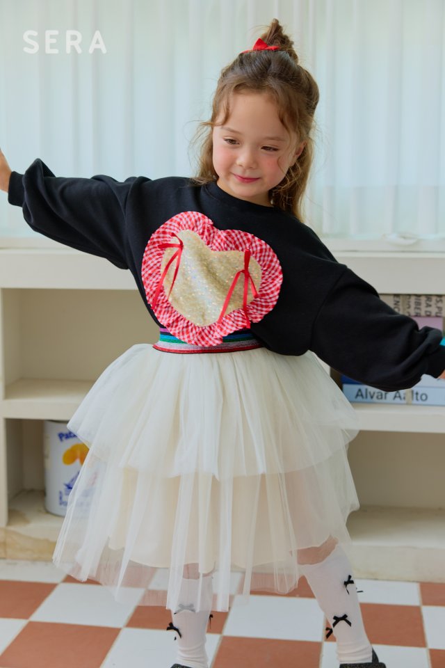 Sera - Korean Children Fashion - #childrensboutique - Bling Bling Sweatshirt - 10