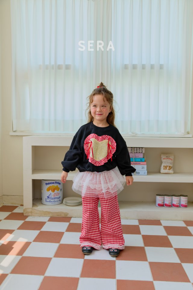 Sera - Korean Children Fashion - #designkidswear - Check Bootcut Pants - 10
