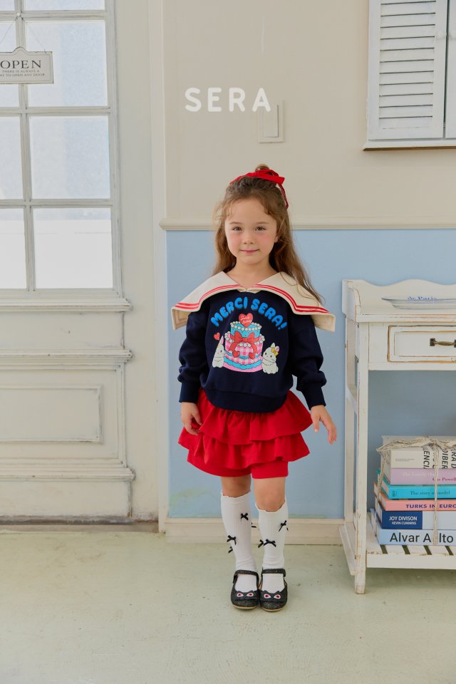 Sera - Korean Children Fashion - #childrensboutique - Sailor Cake Sweatshirt - 4
