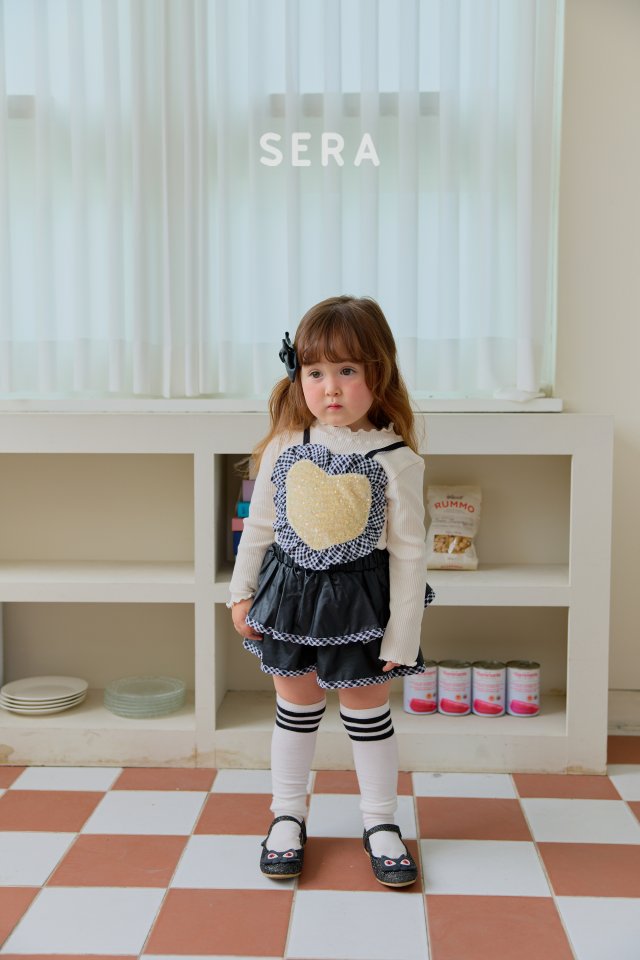 Sera - Korean Children Fashion - #designkidswear - Heart Rib Tee - 7