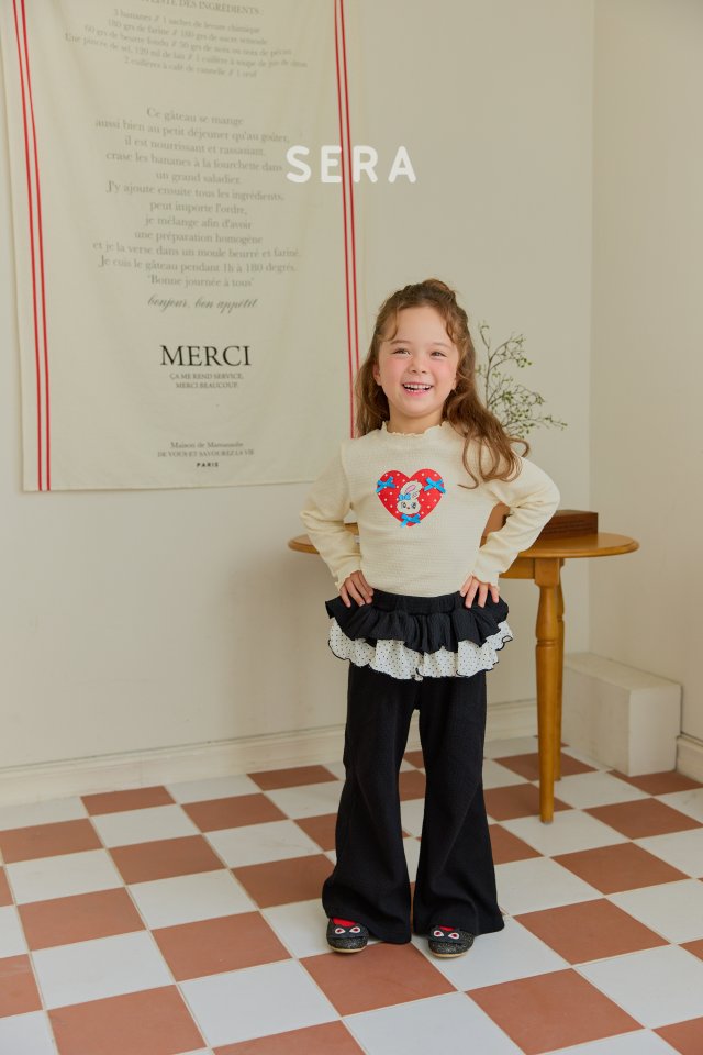 Sera - Korean Children Fashion - #designkidswear - Dot Layered Bootcut Pants - 3