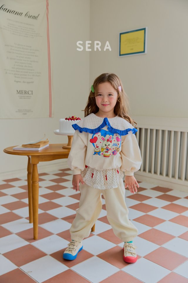 Sera - Korean Children Fashion - #discoveringself - Mini Ribbon Waffle Pants - 6