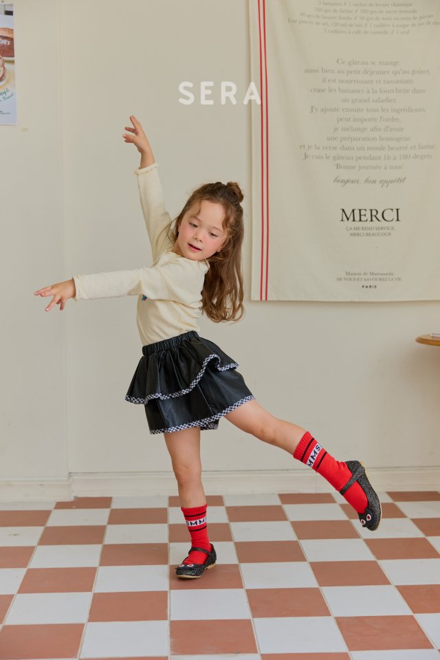 Sera - Korean Children Fashion - #discoveringself - Chic Layered Skirt Pants - 6