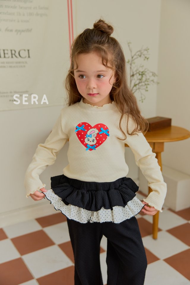 Sera - Korean Children Fashion - #designkidswear - Dot Layered Bootcut Pants - 4