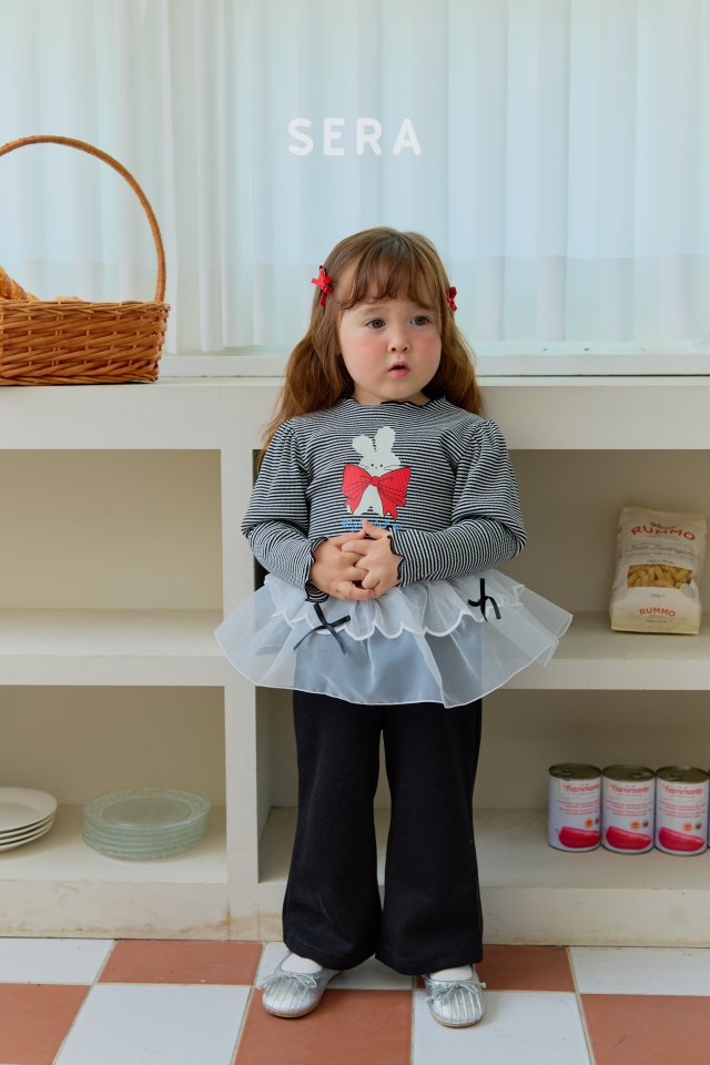 Sera - Korean Children Fashion - #kidsshorts - Scallop Lace Pants - 10