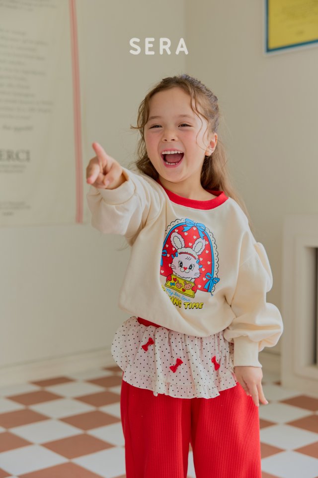 Sera - Korean Children Fashion - #kidsshorts - Mini Ribbon Waffle Pants - 8