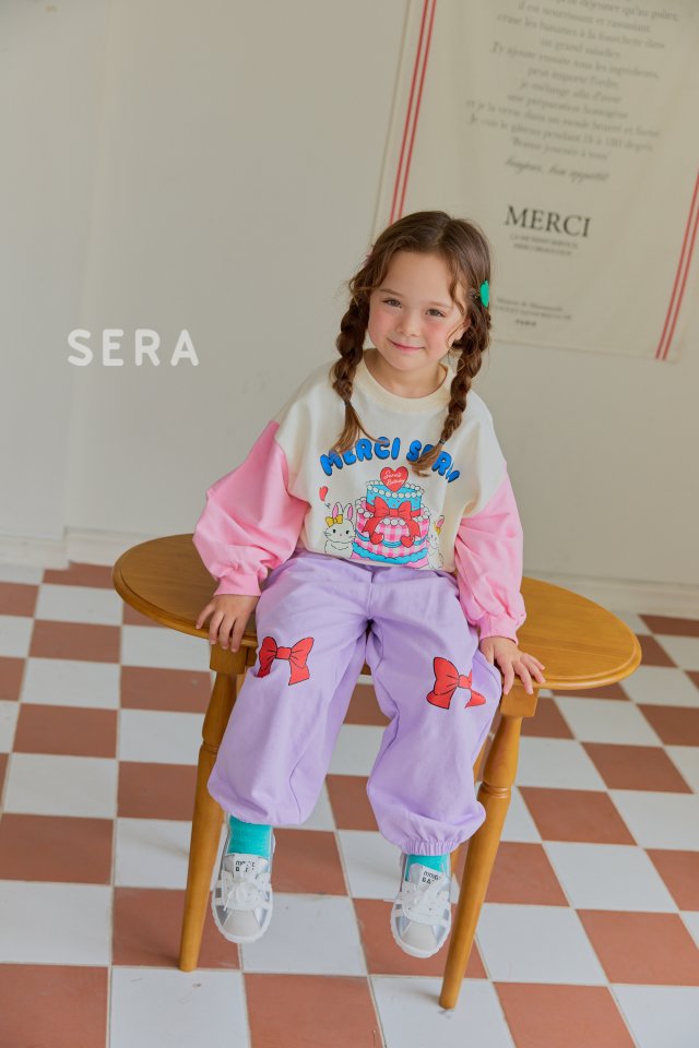 Sera - Korean Children Fashion - #kidsshorts - Merci Cake Set - 5