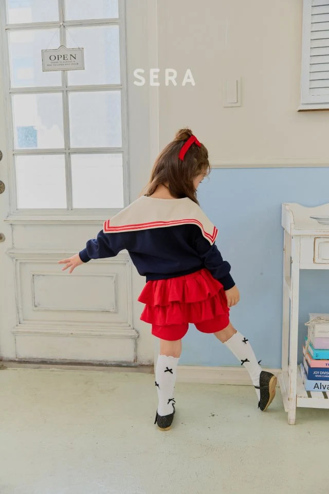 Sera - Korean Children Fashion - #kidsstore - Sailor Cake Sweatshirt - 8