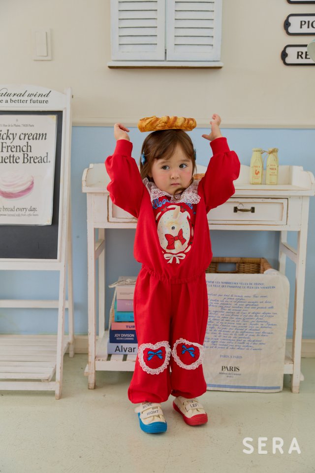 Sera - Korean Children Fashion - #kidsshorts - Knee Lace Heart Pants - 4