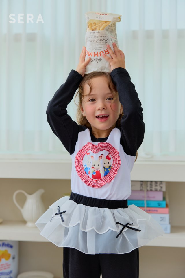 Sera - Korean Children Fashion - #kidzfashiontrend - Family Raglan Tee - 8