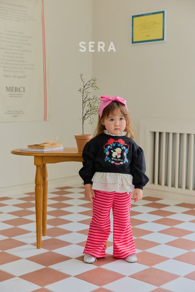 Sera - Korean Children Fashion - #littlefashionista - Waffle Stripe Pants - 3