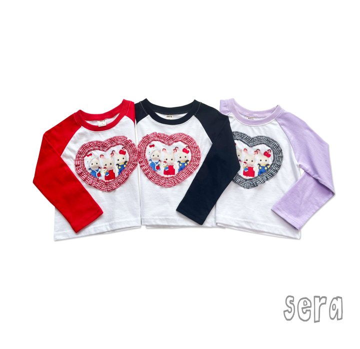 Sera - Korean Children Fashion - #magicofchildhood - Family Raglan Tee - 11