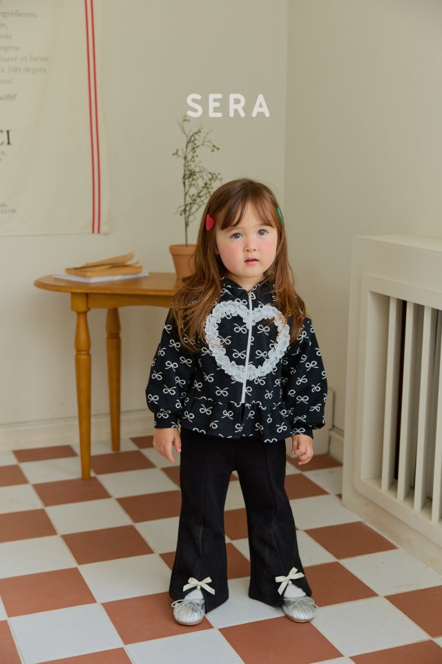 Sera - Korean Children Fashion - #magicofchildhood - Hood Heart Zip-up - 4