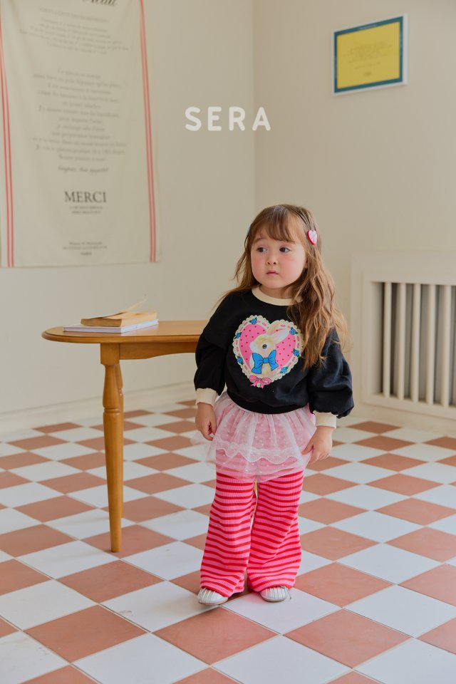 Sera - Korean Children Fashion - #minifashionista - Waffle Stripe Pants - 5