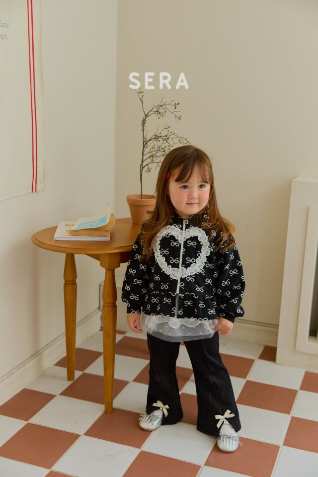 Sera - Korean Children Fashion - #stylishchildhood - Hood Heart Zip-up - 8