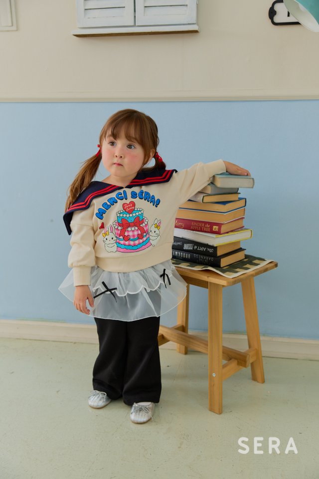 Sera - Korean Children Fashion - #toddlerclothing - Scallop Lace Pants - 4