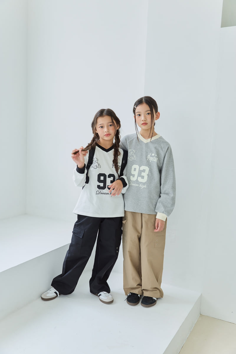 Sm2 - Korean Children Fashion - #Kfashion4kids - T10 V-Neck Sweatshirt - 9