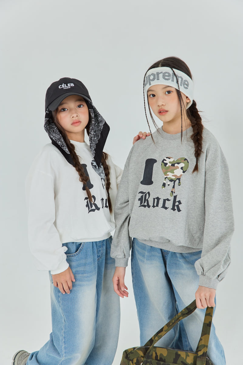 Sm2 - Korean Children Fashion - #Kfashion4kids - T05 Camo Rock Sweatshirt - 5