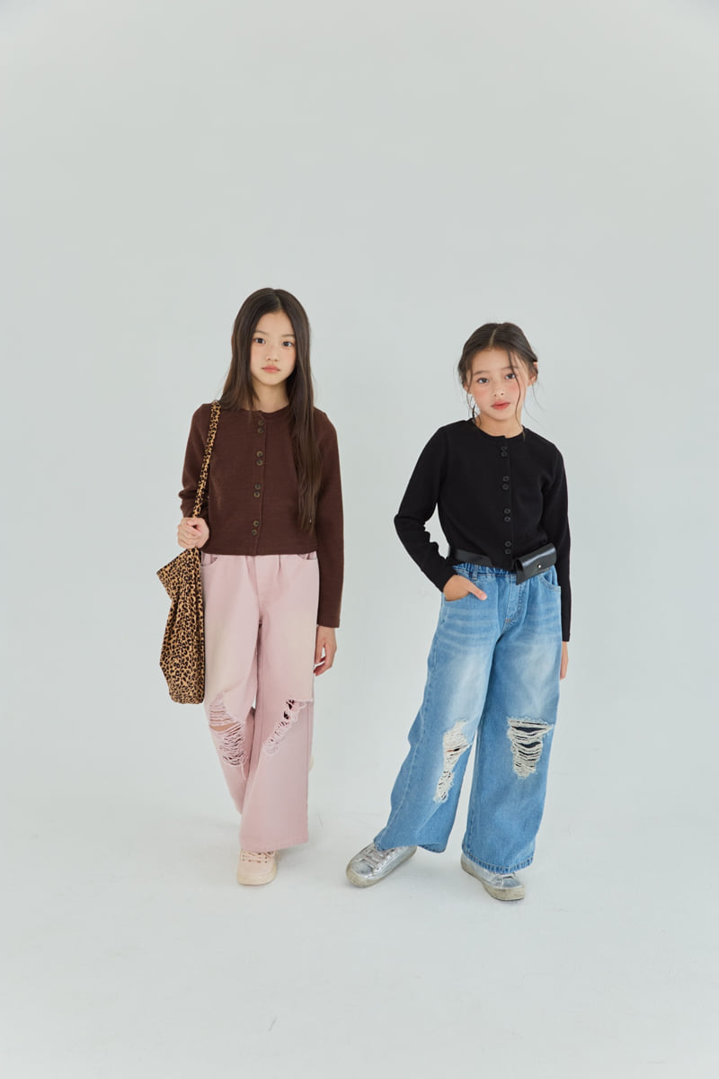 Sm2 - Korean Children Fashion - #childofig - J01 Knit Cardigan - 8