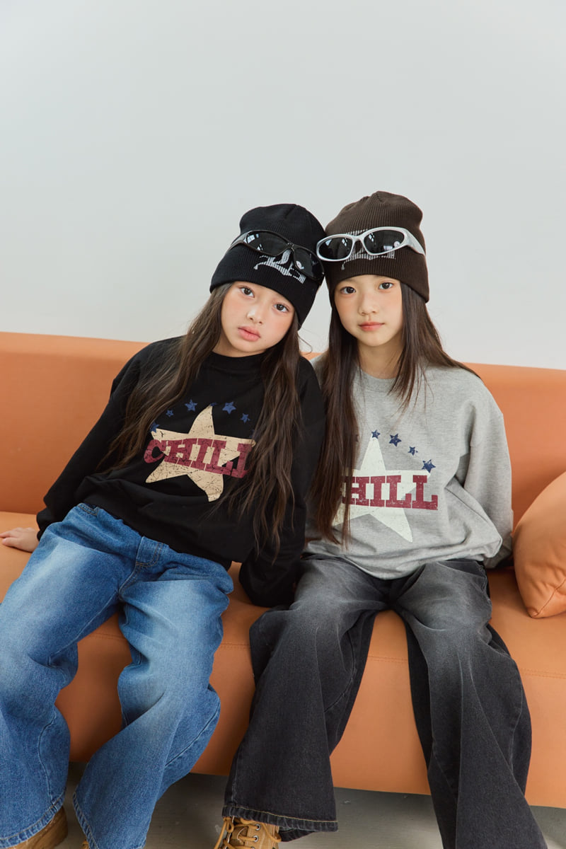 Sm2 - Korean Children Fashion - #childofig - P01 Wide Denim Pants - 5