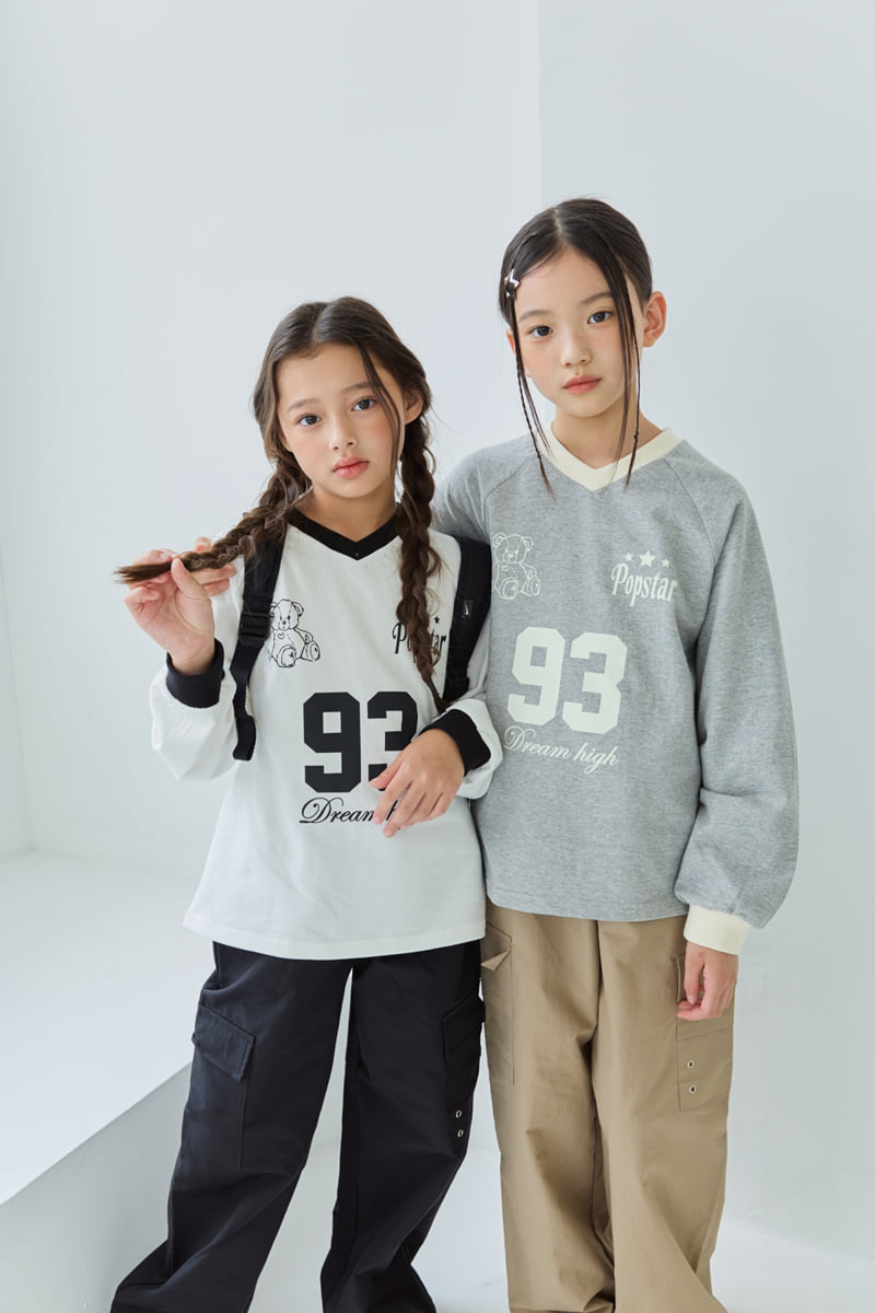 Sm2 - Korean Children Fashion - #childofig - T10 V-Neck Sweatshirt