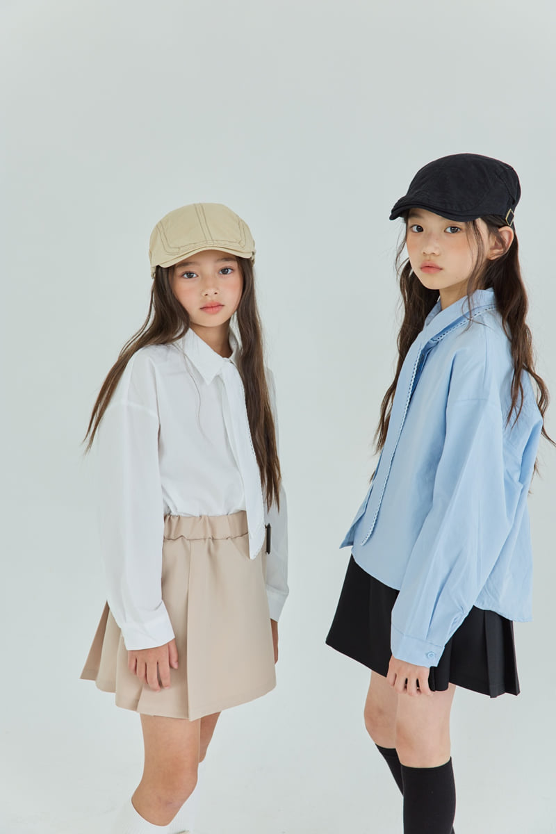 Sm2 - Korean Children Fashion - #childofig - H01 Tie Shirt - 5