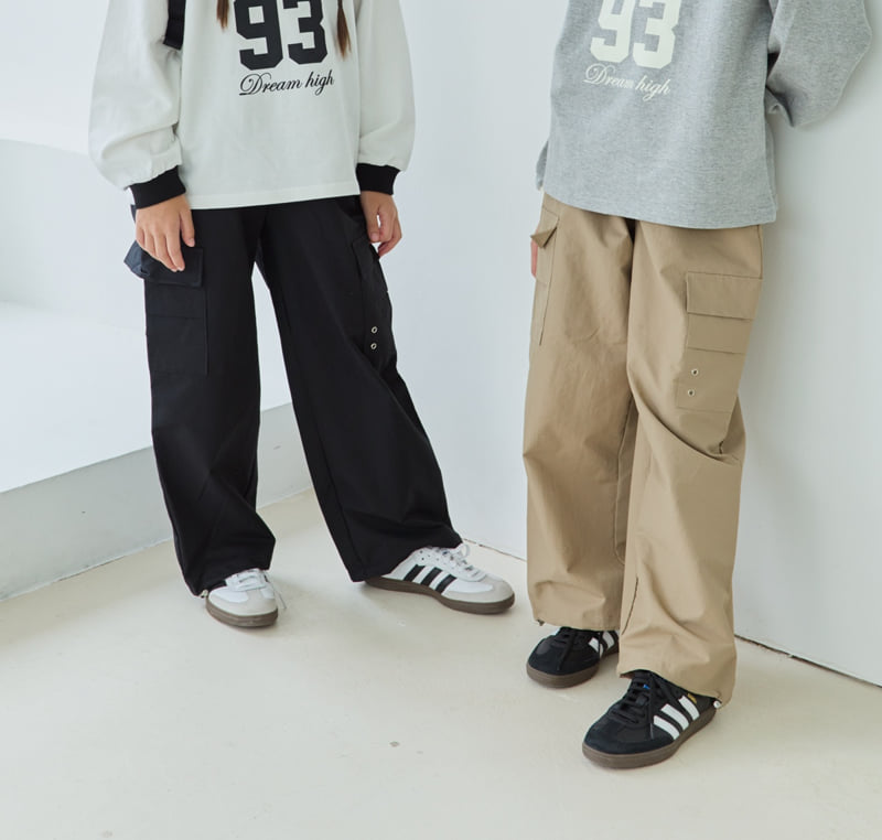 Sm2 - Korean Children Fashion - #childrensboutique - P04 Basic Cargo Pants