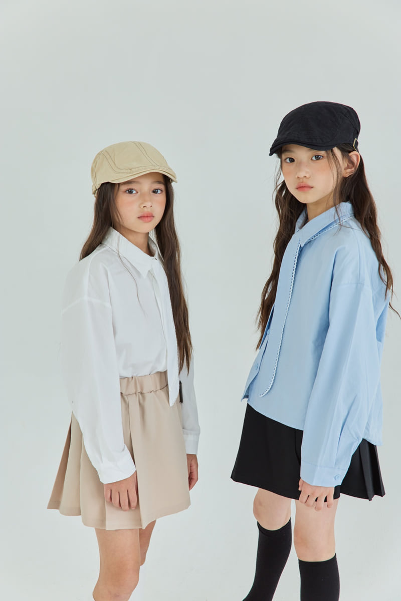 Sm2 - Korean Children Fashion - #childrensboutique - H01 Tie Shirt - 6