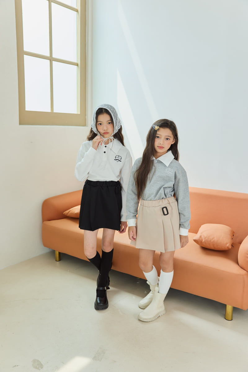 Sm2 - Korean Children Fashion - #designkidswear - T13 Love Collar Tee - 9