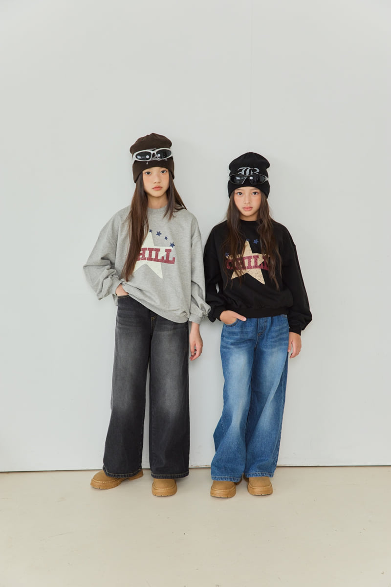 Sm2 - Korean Children Fashion - #designkidswear - T12 Vintage Star Sweatshirt - 10