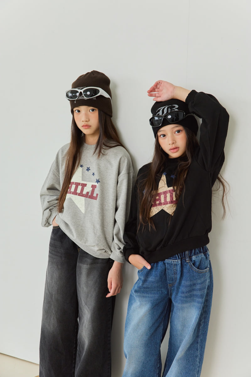 Sm2 - Korean Children Fashion - #discoveringself - T12 Vintage Star Sweatshirt - 11