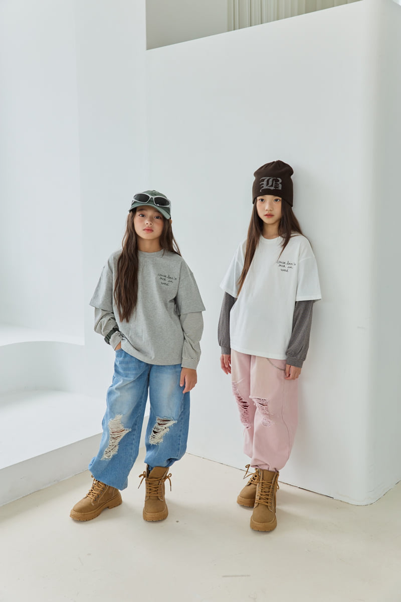 Sm2 - Korean Children Fashion - #discoveringself - T03 Layered Tee - 9