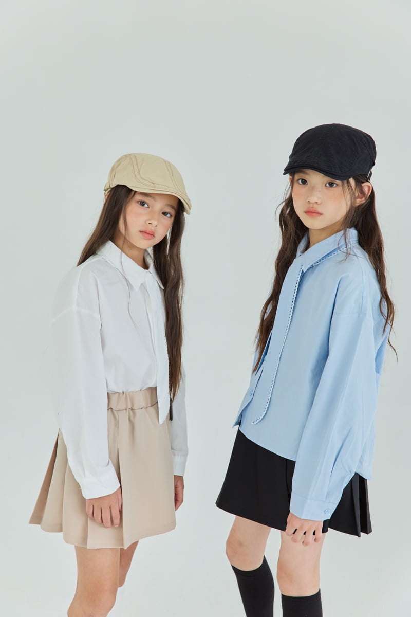 Sm2 - Korean Children Fashion - #discoveringself - H01 Tie Shirt - 8