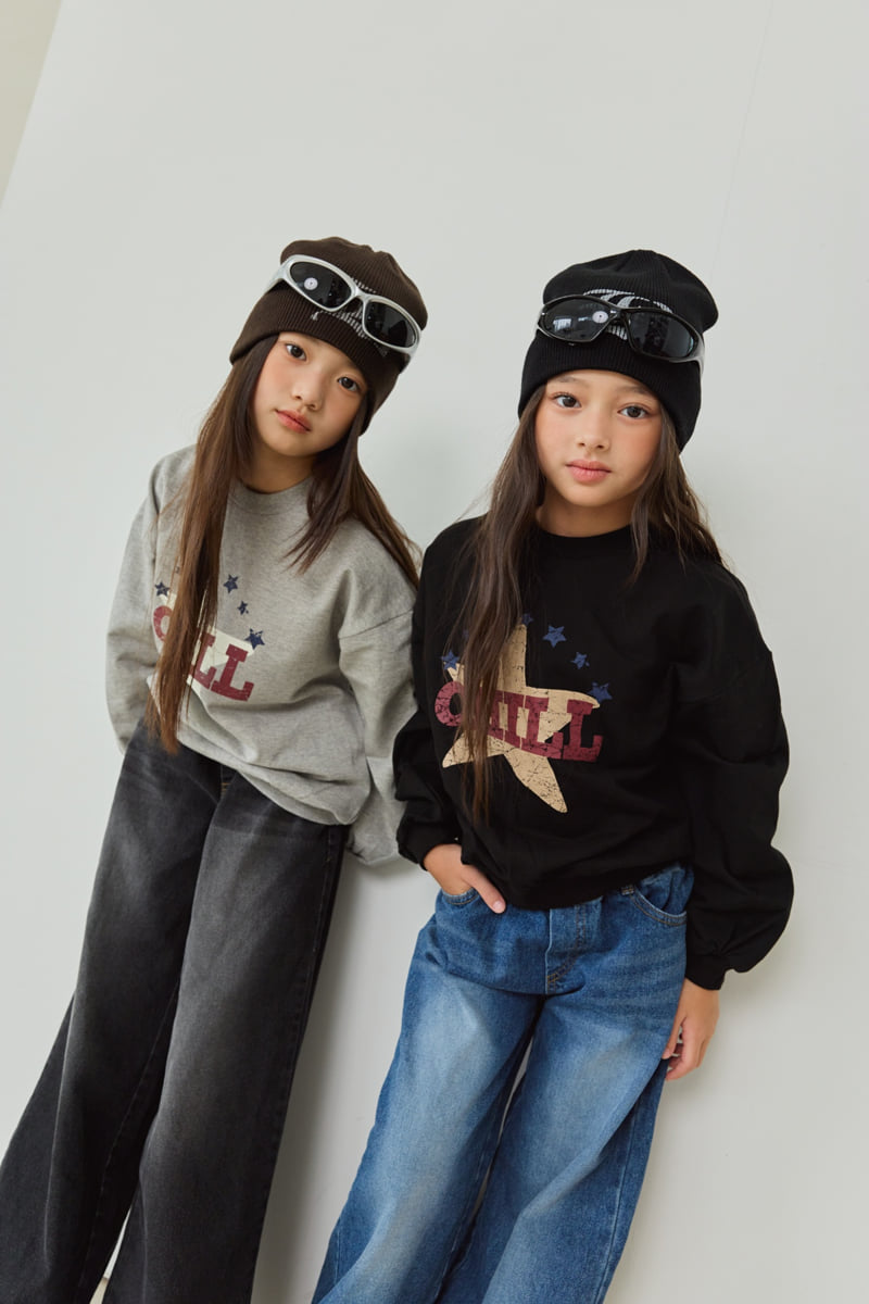 Sm2 - Korean Children Fashion - #fashionkids - P01 Wide Denim Pants - 9