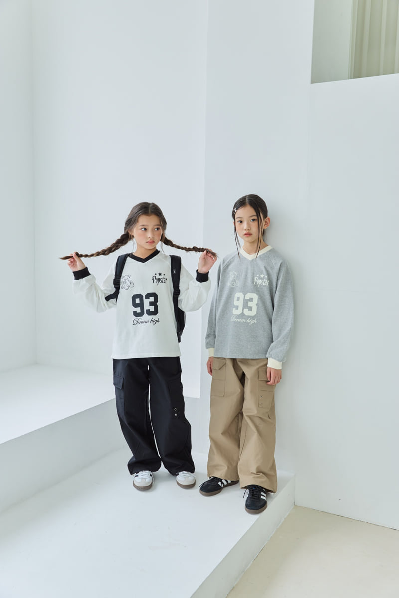 Sm2 - Korean Children Fashion - #fashionkids - T10 V-Neck Sweatshirt - 5