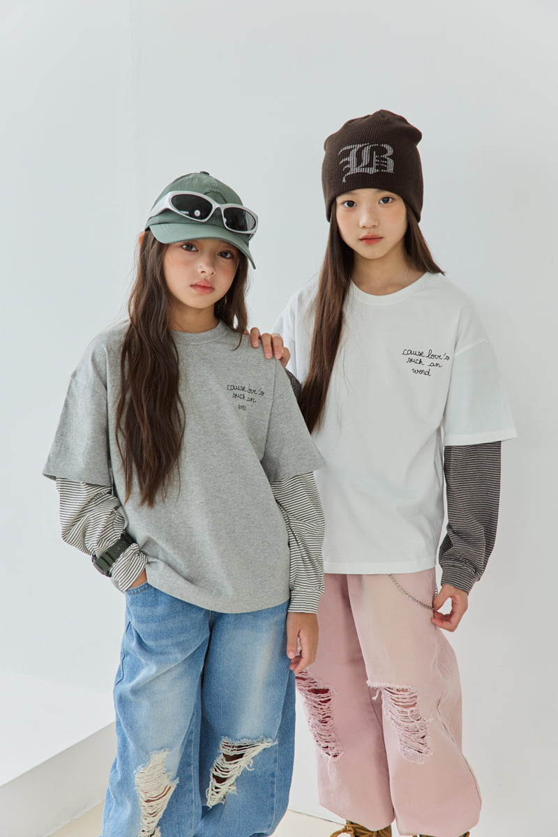 Sm2 - Korean Children Fashion - #fashionkids - T03 Layered Tee - 10