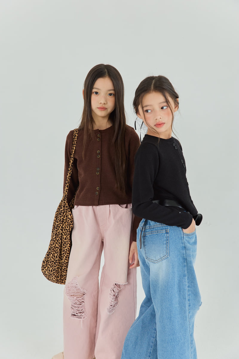 Sm2 - Korean Children Fashion - #kidsshorts - P05 Destroyed Wide Pants - 11