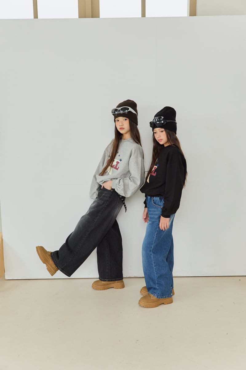 Sm2 - Korean Children Fashion - #kidsshorts - P01 Wide Denim Pants - 10