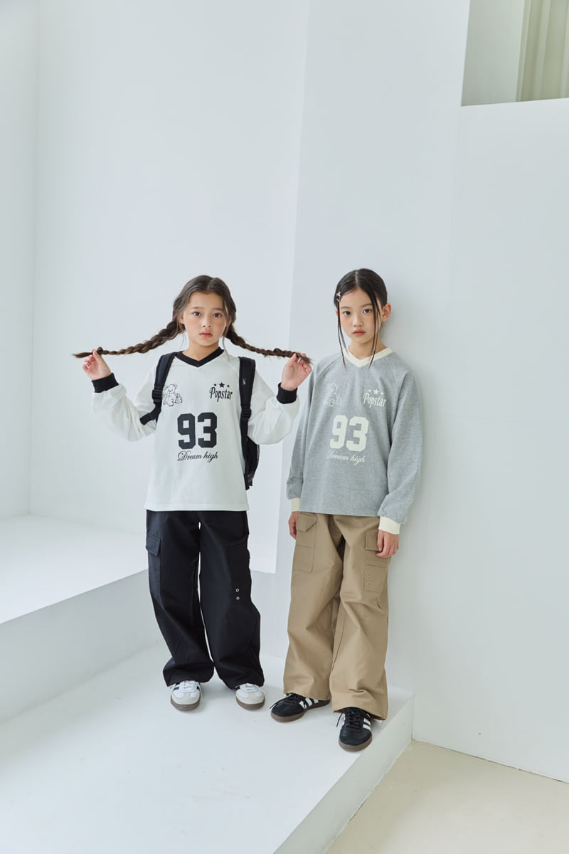 Sm2 - Korean Children Fashion - #kidsshorts - T10 V-Neck Sweatshirt - 6