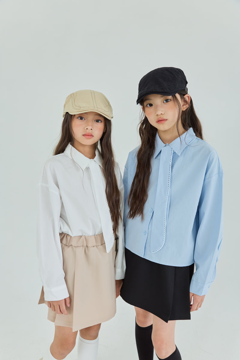 Sm2 - Korean Children Fashion - #kidsshorts - H01 Tie Shirt - 10